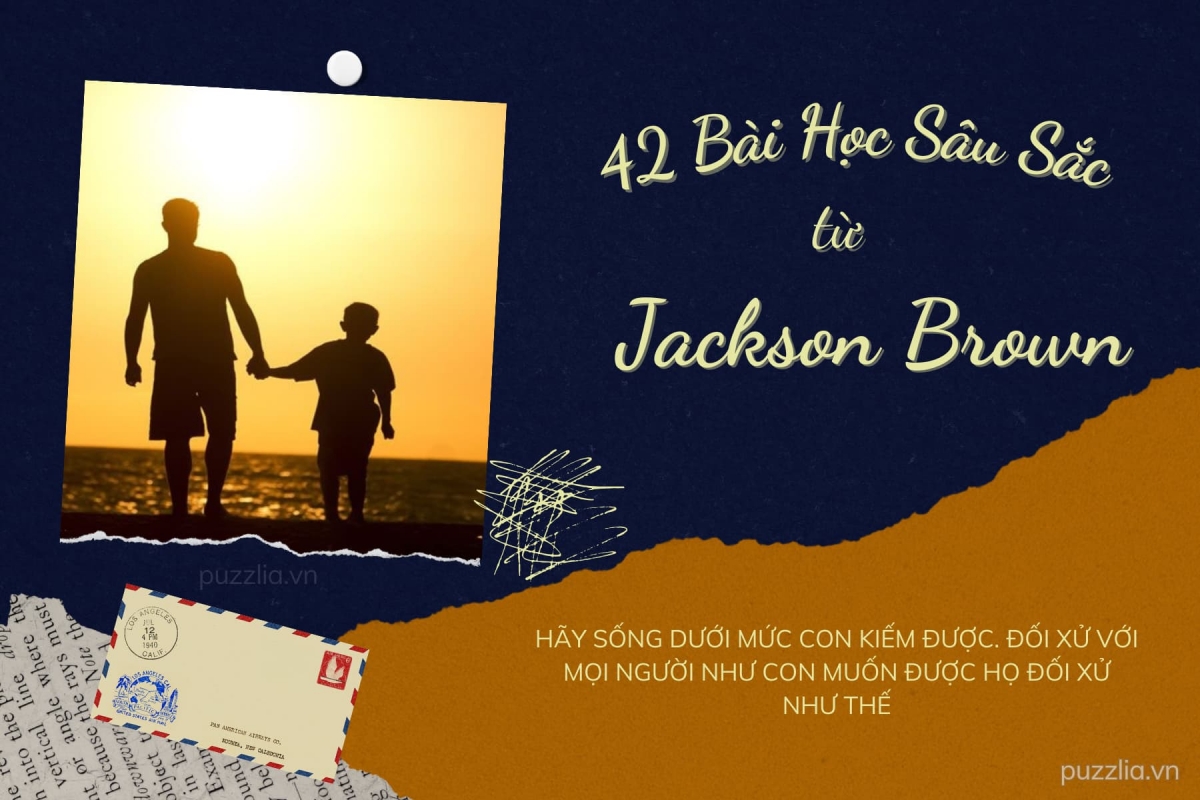 Jackson Brown sinh năm 1940 tại bang Tenessee, Hoa Kỳ, từng làm việc cho một công ty quảng cáo ở Nashville với vai trò Giám đốc sáng tạo trước khi hoàn toàn chuyển sang nghiệp viết lách